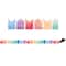 Teacher Created Resources Watercolor Pennants Magnetic Border, 48ft.
